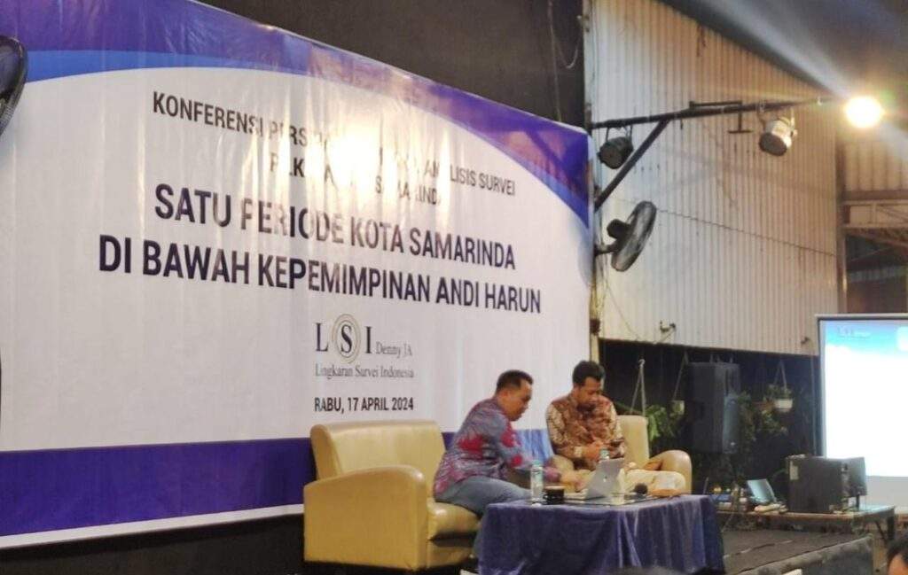 Warga Samarinda Puas dengan kinerja Wali Kota Andi Harun menurut Lingkaran Survei Indonesia (LSI) Denny JA.