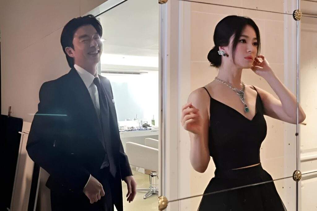 Aktor Korea Gong Yoo (kiri) dan aktris Song Hye-kyo (kanan). Keduanya dikabarkan akan beradu akting dalam satu drama.