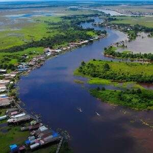 Foto : Panorama Desa Wisata Pela, Kecamatan Kota Bangun (Istimewa)