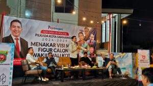 Caption: Seri Diskusi Politik, Pilkada Kota Samarinda 2024-2029.