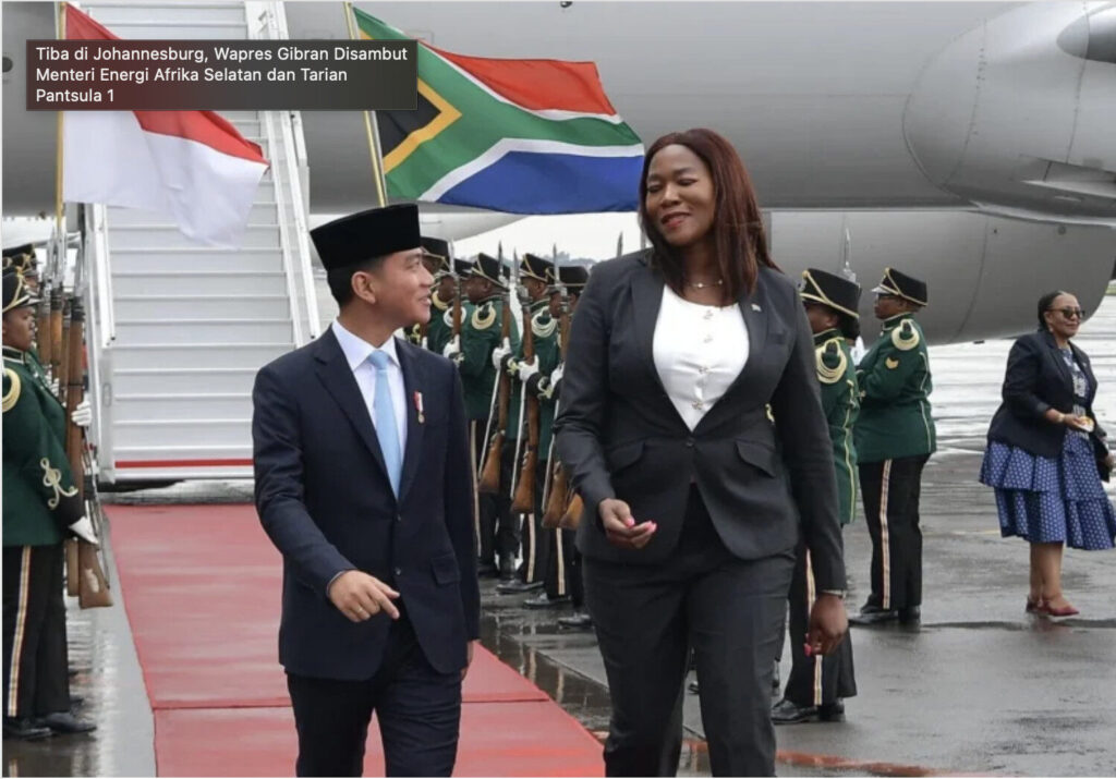 Gibran Hadiri G20 Johannesburg 2025 Wakili Prabowo